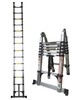 סולם טלסקופי כפול מתקפל 2X8 דגם KRAUSS KR-5000MM
