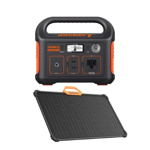 תחנת כוח ניידת 240 - JACKERY ג'קרי + פאנל סולארי 80W