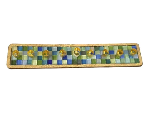 בסיס עץ לחנוכייה עם עומק למילוי - 20 יח'