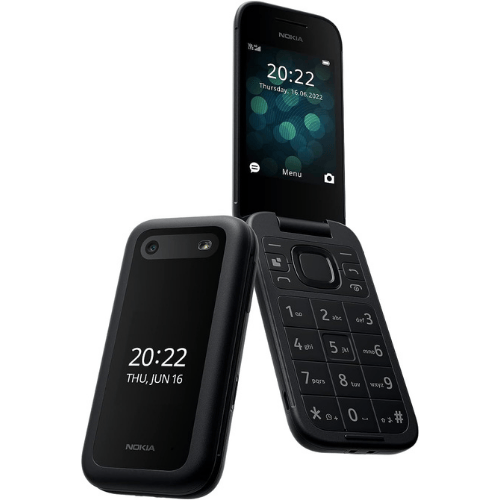 טלפון סלולרי Nokia 2660 Flip TA-1469 - צבע שחור שנה אחריות ע