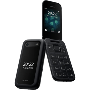 טלפון סלולרי Nokia 2660 Flip TA-1469 - צבע שחור שנה אחריות ע"י היבואן הרשמי