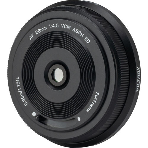 עדשה Viltrox AF 28mm F4.5 Pancake for Nikon Z