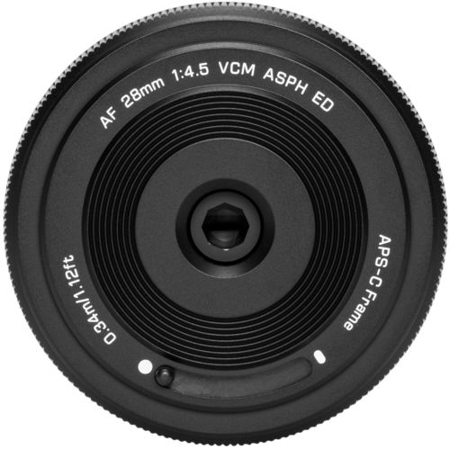 עדשה Viltrox AF 28mm F4.5 Pancake for Fuji X