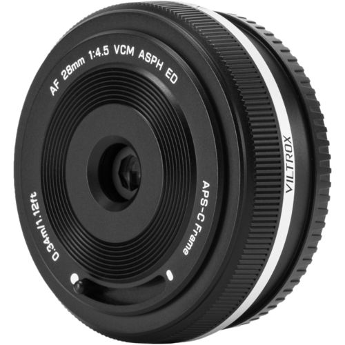 עדשה Viltrox AF 28mm F4.5 Pancake for Fuji X