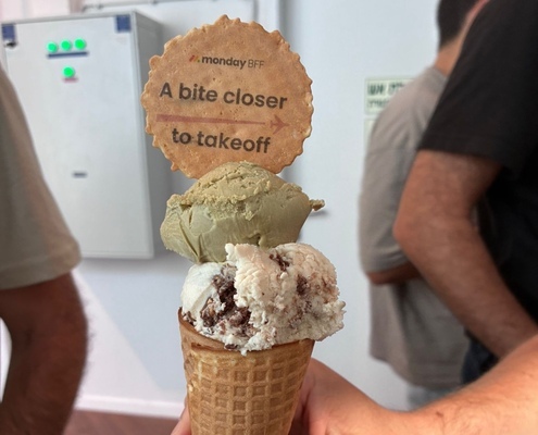 עגלת גלידה 