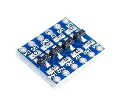 ממיר מתח  4 ערוצים, דו כיווני V5 ל-V3.3