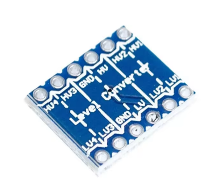 ממיר מתח  4 ערוצים, דו כיווני V5 ל-V3.3