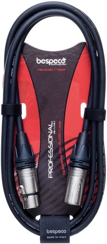 זווית נוספת bespeco ncmb2000 microphone cable