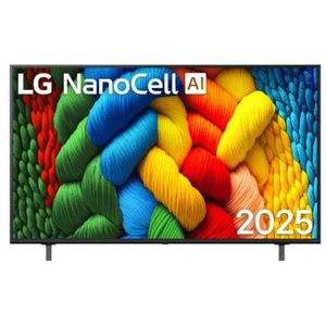 טלוויזיה LG 55NANO80A6A 4K ‏55 ‏אינטש אל ג'י