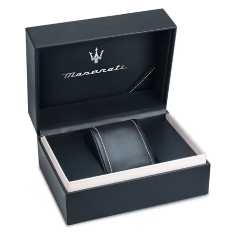 MASERATI R8873600010 לגברים מסגרת השעון קרמית מזארטי חדש