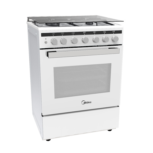 תנור משולב midea לבן 60 ס