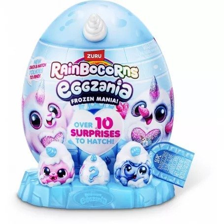 ריינבוקורן ביצת הפתעה קרח Rainbocorns Eggzania Frozen Mania – סדרה 1 | מבית ZURU
