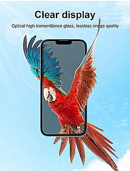 זכוכית מלאה PRIVACY לאייפון  (הגנה מושלמת למכשיר ולפרטיות שלך) שחור