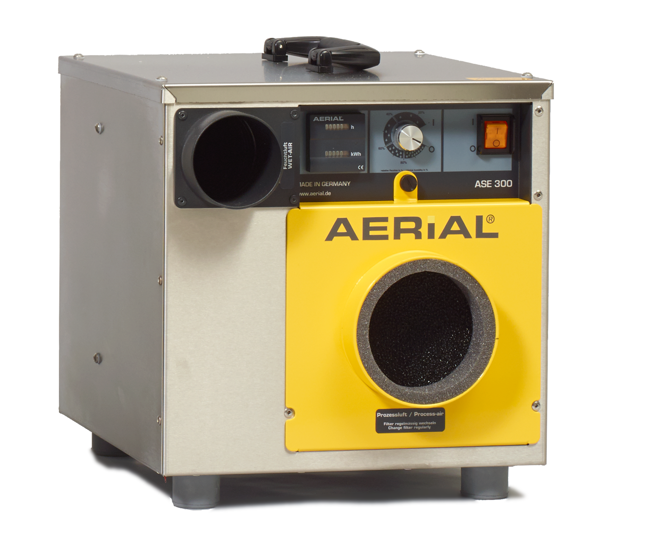 קולט לחות תעשייתי דסיקנטי Aerial ASE 300