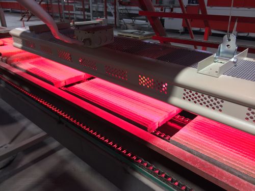 תנור חימום אינפרא אדום תעשייתי Titan horizontal 6000 מתוצרת STARPROGETTI