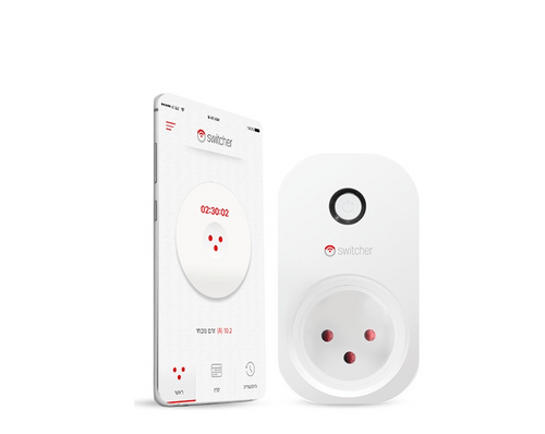שקע חכם WIFI למנורת חימום אינפרא אדום