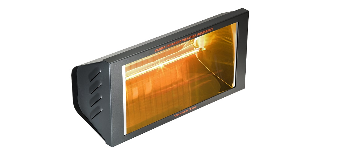 תנור חימום אינפרא אדום מוגן זכוכית VARMA 2000W