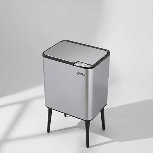 פח אשפה דיקורטיבי DALO 36 ליטר כסף Y.C.035904