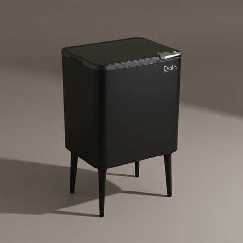 פח אשפה דיקורטיבי DALO 36 ליטר שחור Y.C.025479