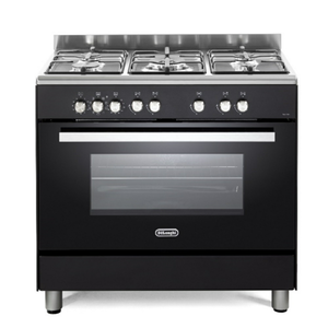 תנור משולב כיריים 90 ס"מ DeLonghi DEMA 965-IL  צבע שחור