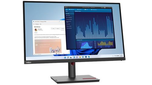 מסך מחשב ‏27 ‏אינטש Lenovo ThinkVision T27p-30 63A9GAT1IS 4K לנובו