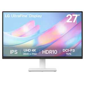מסך מחשב LG 27" IPS UHD LED 27US500-W