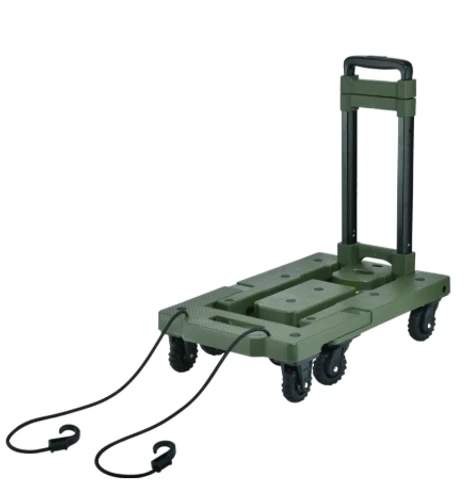 עגלת משא מתקפלת בצבע ירוק - GLAMP גלאמפ - דגם GFT200 