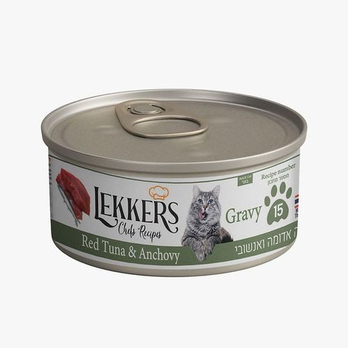 מעדן Gravy טונה אדומה ואנשובי 85 גרם