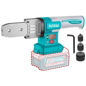 מלחם נטען אלחוטי 20V לצינורות פלסטיק Total - גוף בלבד