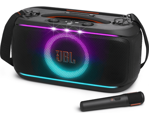 רמקול בידורית נייד עם מיקרופון אלחוטי JBL PartyBox On-The-Go 2ברפאלי - refali.co.il