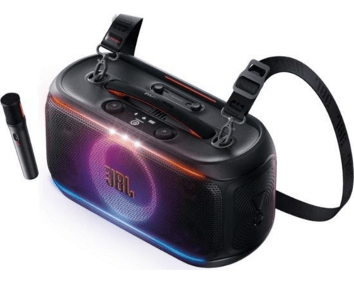 רמקול בידורית נייד עם מיקרופון אלחוטי JBL PartyBox On-The-Go 2ברפאלי - refali.co.il