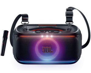 רמקול בידורית נייד עם מיקרופון אלחוטי JBL PartyBox On-The-Go 2