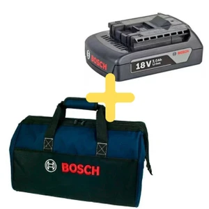 סט סוללת 18V 2A + תיק בוש