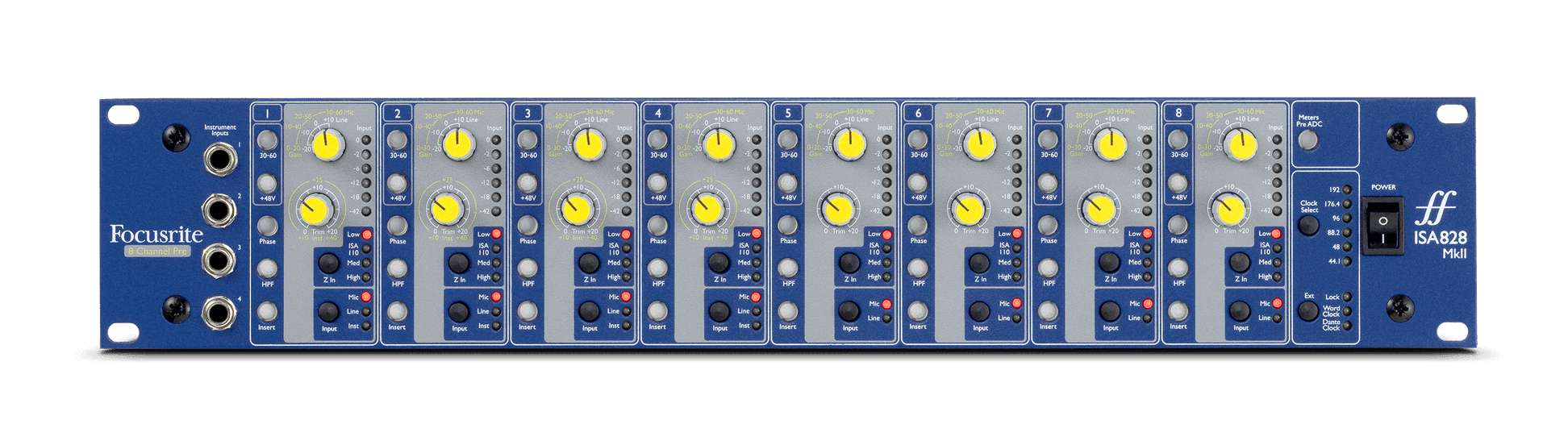 קדם מגברים ISA 828 mkII