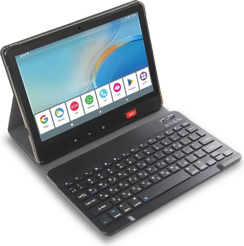 טאבלט EasyTab SeniorPlus 128GB LTE עם מקלדת - אחריות איזיפון 12 חודשים .