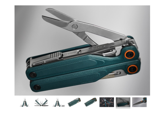 לדרמן אלפא ! Leatherman Wave ALPHA CASCADIA