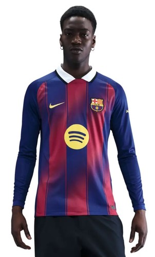 חולצת נייקי  NIKE FC Barcelona Long Sleeve Home Shirt 2025/26 | גברים