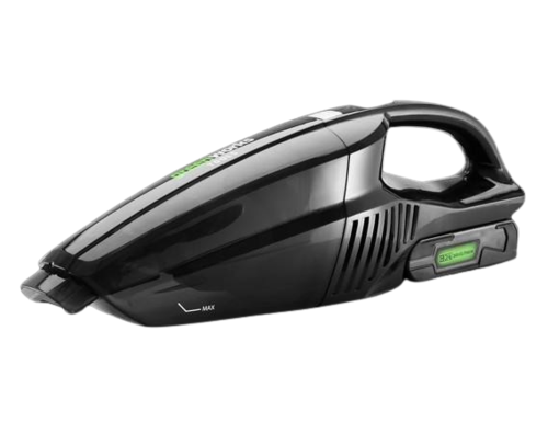 שואב אבק נטען GREENWORKS 99780-2 לרכב 24V עם מנוע Brushless - מיכלים נפרדים לניקוי יבש ורטוב, משקל קל ומערכת סינון כפולה