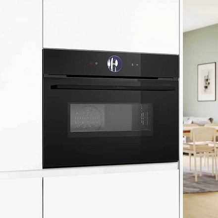 תנור בנוי משולב מיקרו BOSCH דגם ‎CMG936AB1S - קומפקטי 