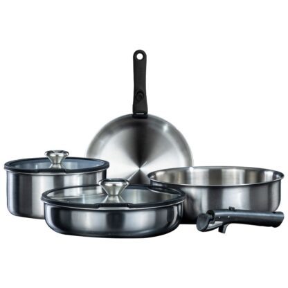 סט סירים 8 חלקים Food appeal דגם FLEXI PLATINUM