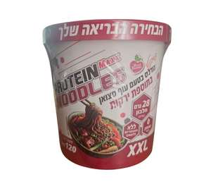  פרוטאין נודלס (אינסטנט) בטעם עוף סצואן MAXX