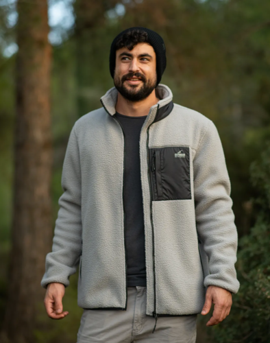 מעיל פליס לגברים  Adam - Outdoor Revolution
