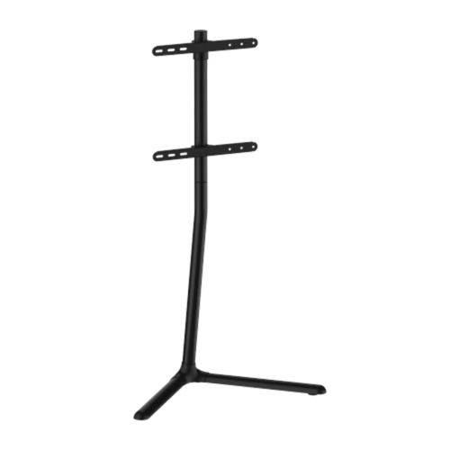 מעמד רצפתי לטלוויזיה ליניארי מסתובב מודרני עם בסיס V דגם FS17-44F-01 מבית LUMI