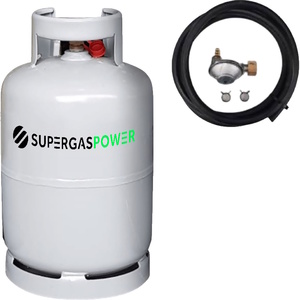 בלון גז 5 ק"ג + ערכת חיבור למנגל Supergas Power