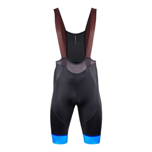 ביב רכיבה קצר לאופניים NEW COLOR BIBSHORT שחור-כחול לייקרה פאואר אלסטי וטכני מאוד מנדף