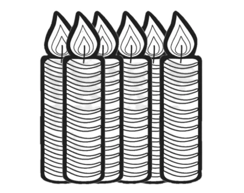 רות חנוכה ליצירה - 36 יח'