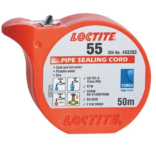 חוט טפלון לאיטום צנרת 50 מטר Loctite 55
