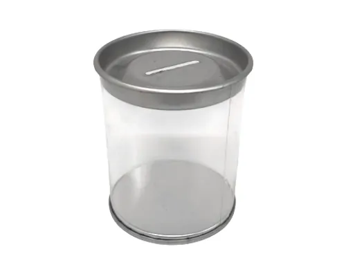 קופת מטבעות שקופה ליצירה