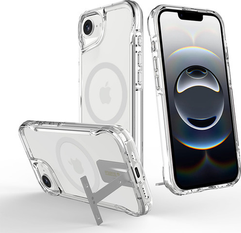 מגן לאייפון   MagSand שקוף קשיח Toiko Titan  הנחה 35%, IPHONE 17 AIR