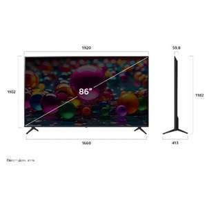 טלוויזיה LG 86UA85006LA 4K ‏86 ‏אינטש אל ג'י